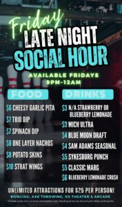 Late Night Social Hour